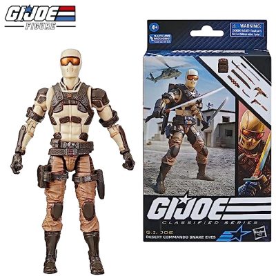 In Stock G.I. Joe GI JOE Classified Series 92 Desert Commando Snake Eyes - G.I. Joe Figure